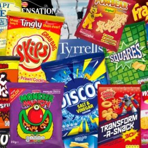 CRISPS, SNACKS & DIPS